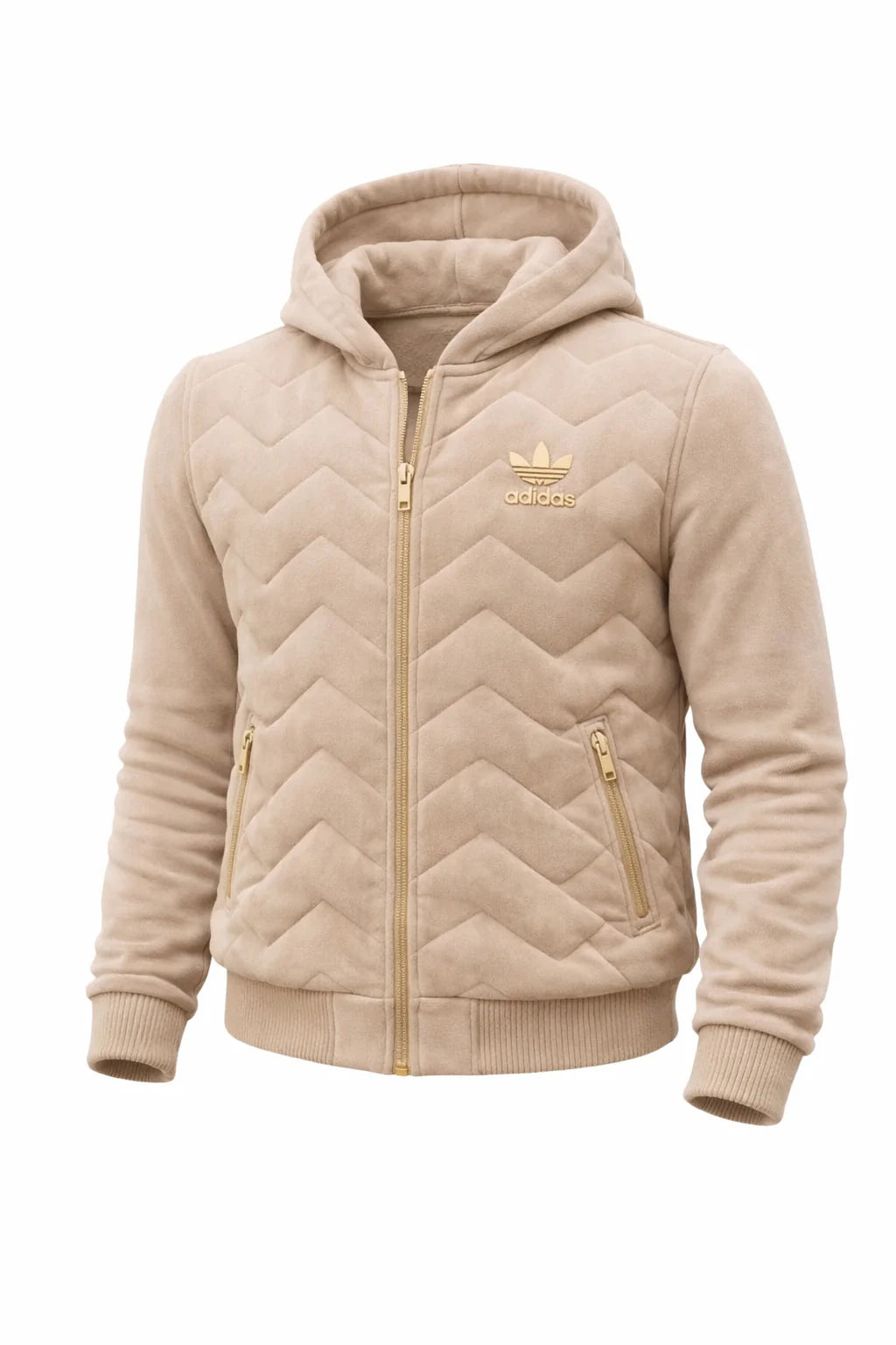 Gold Quilted Sweat
