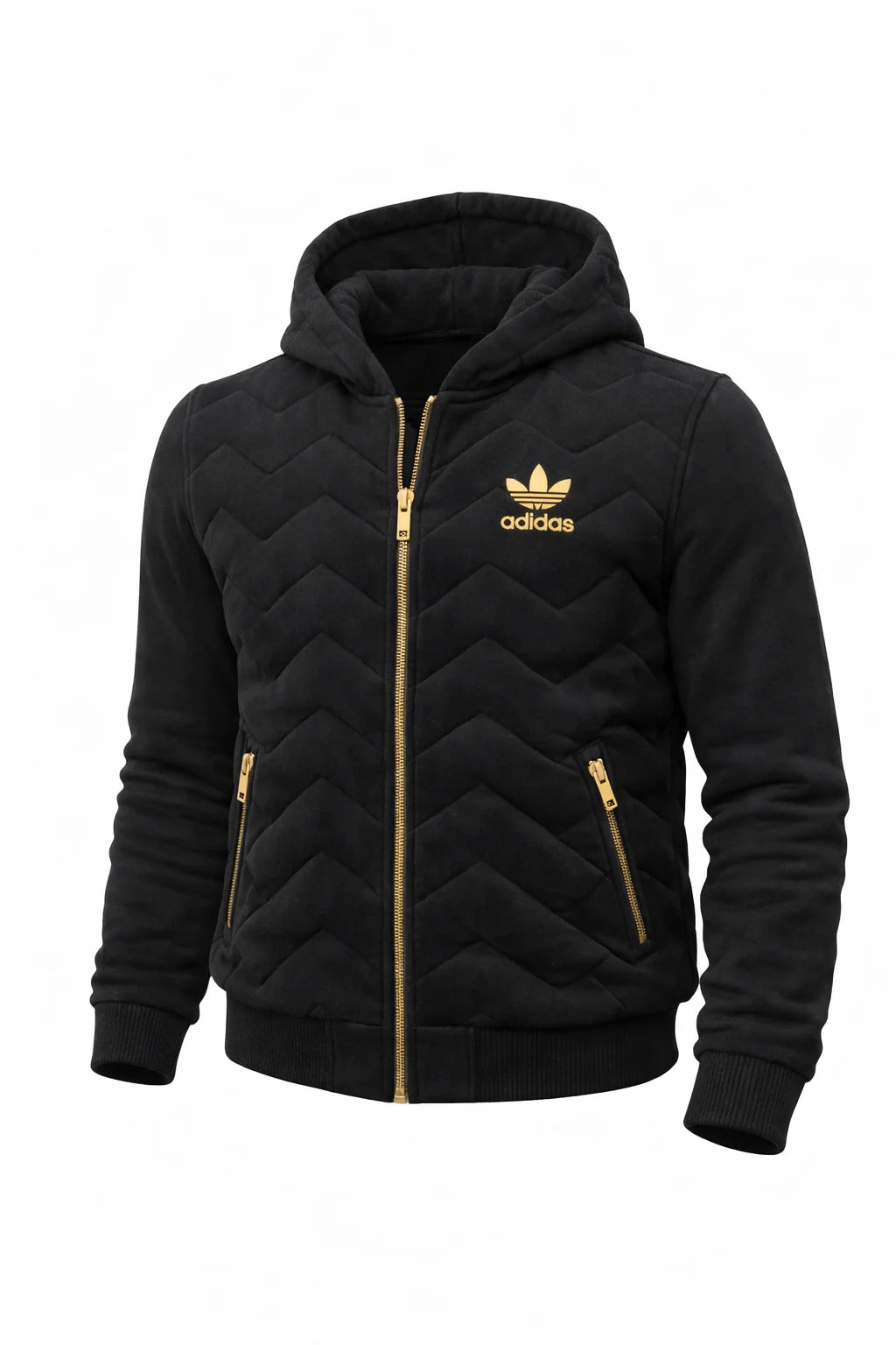 Gold Quilted Sweat